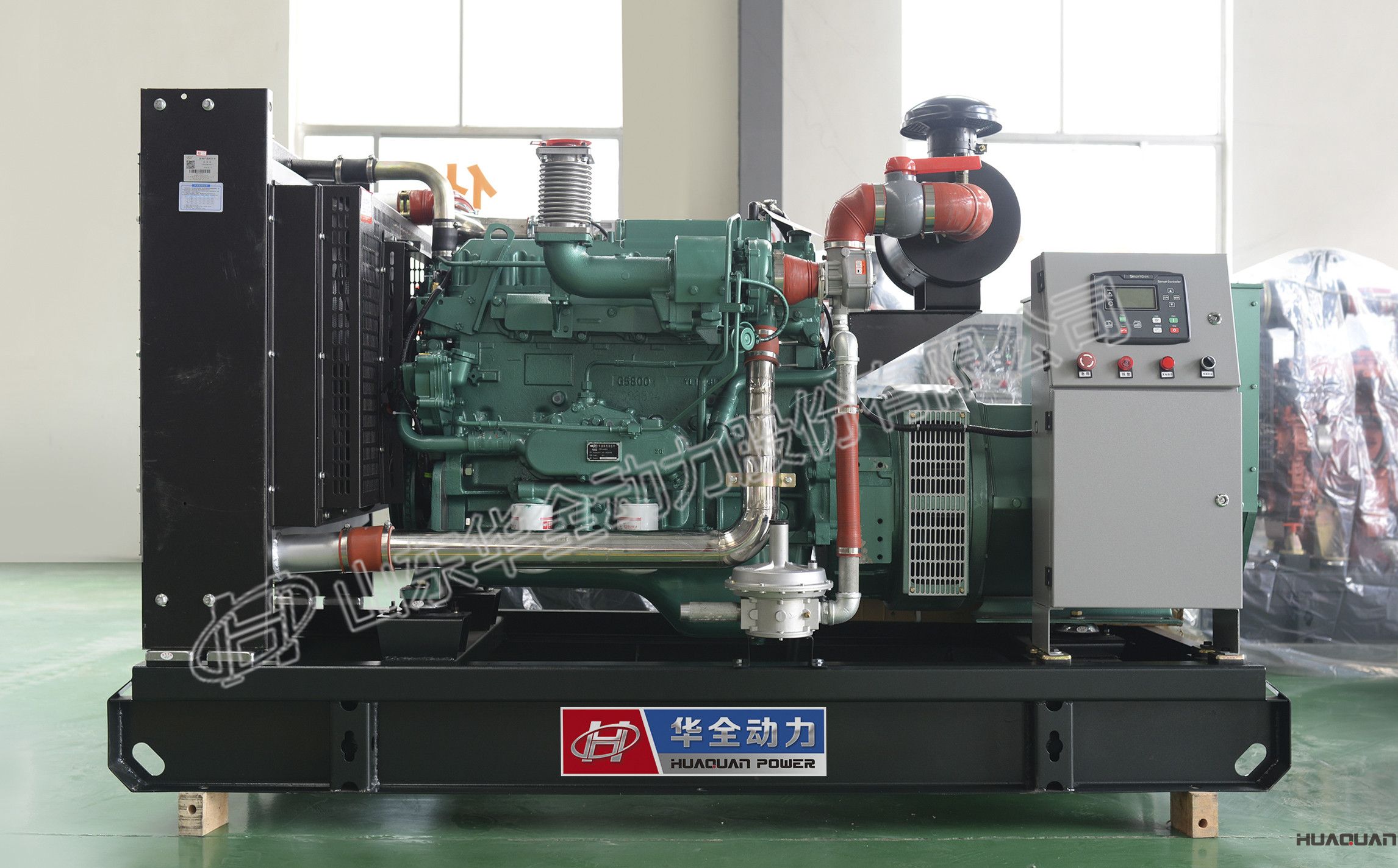 華全燃?xì)獍l(fā)電機組