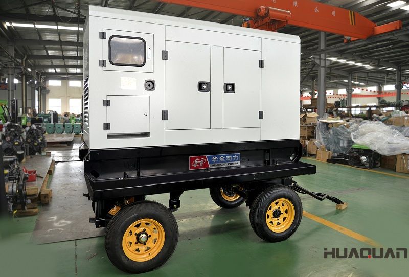 一臺30kw移動拖車發(fā)電機(jī)組在2018年5月9日從華全順利發(fā)往山東東營市