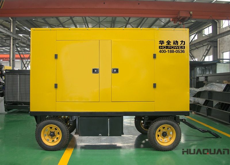 5月11日一臺400kw移動(dòng)拖車發(fā)電機(jī)組從華全順利發(fā)往廣東省韶關(guān)