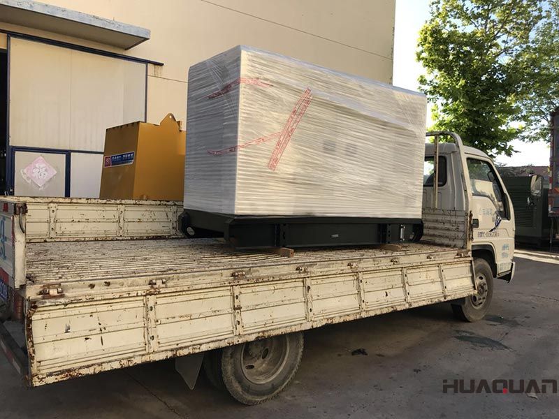 華全6.7號(hào)發(fā)貨啦，HQ50GF靜音箱柴油發(fā)電機(jī)組發(fā)往甘肅省白銀市