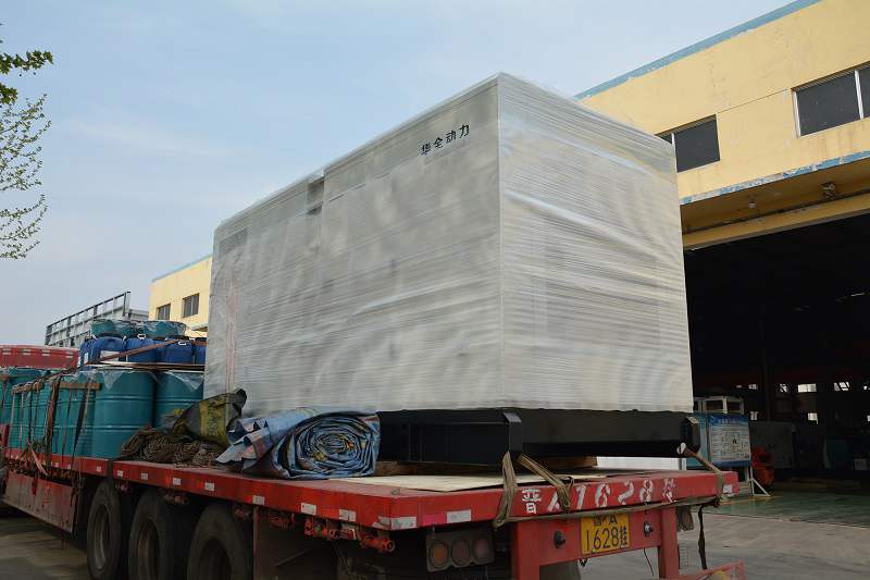 3月26日，汪先生從華全動力采購的250kw靜音箱發(fā)電機(jī)組發(fā)往江蘇省