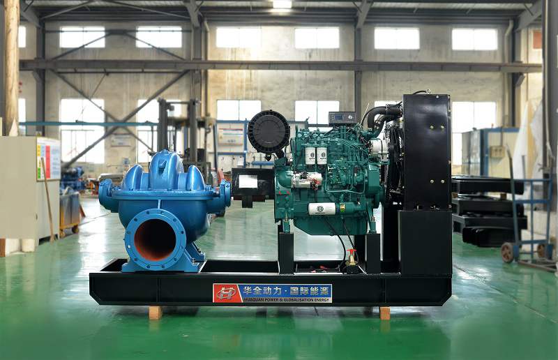 4月7日，一臺100kw標(biāo)配水泵機組從華全動力發(fā)往江西省