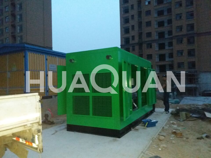 菏澤曹縣糧油儲備450KW發(fā)電機(jī)組電站項目