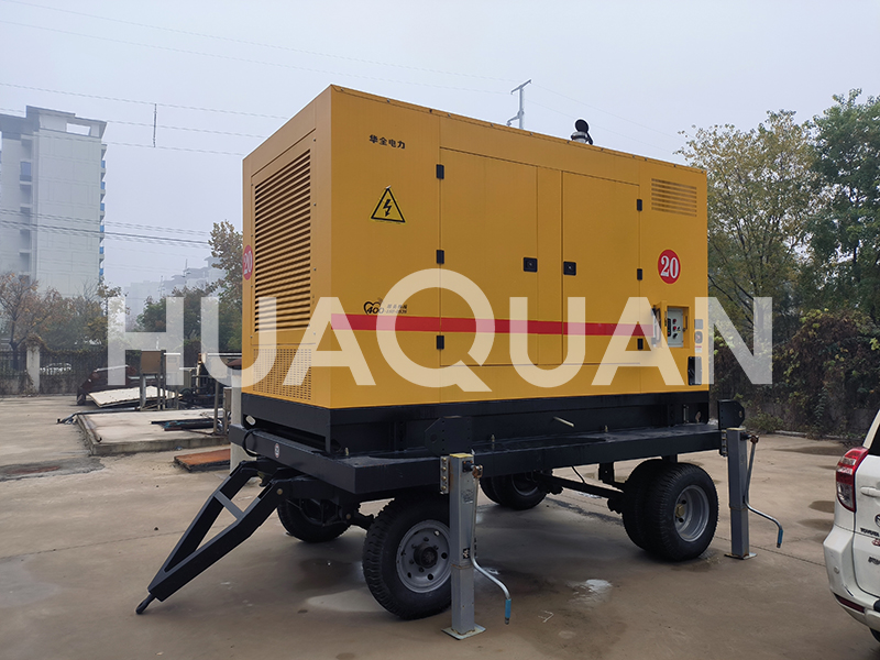 青海茫崖鎮(zhèn)福利區(qū)建設400kW移動式發(fā)電機組電站