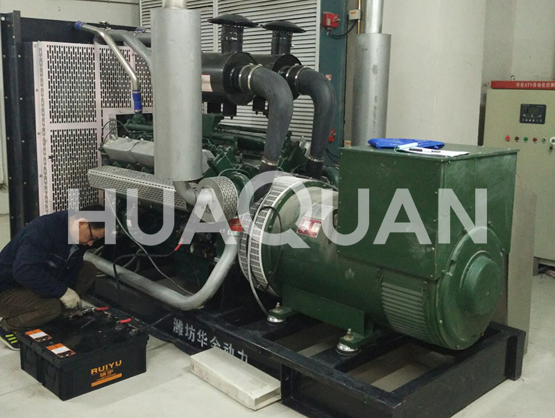 江蘇徐州市電視臺550kW發(fā)電機組電站項目