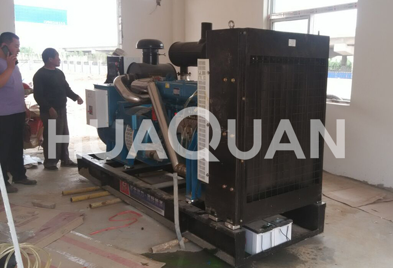 江蘇漣水縣電視臺400kW發(fā)電機組電站項目