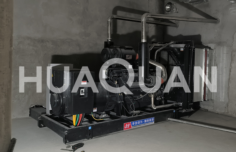 吉林某部隊(duì)550kW發(fā)電機(jī)組電站項(xiàng)目