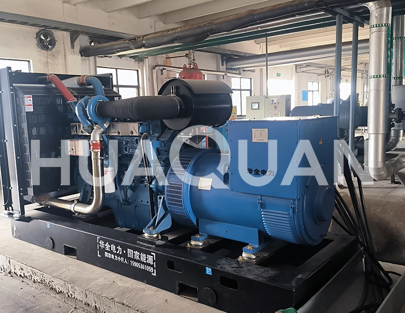 山西大同某部隊550kW發(fā)電機(jī)組電站項目