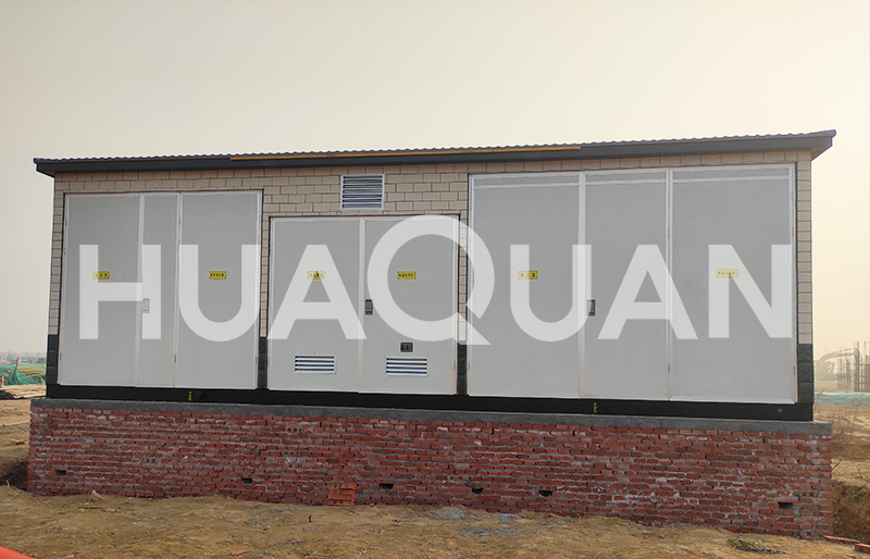 山東濱海某學(xué)校箱變項目